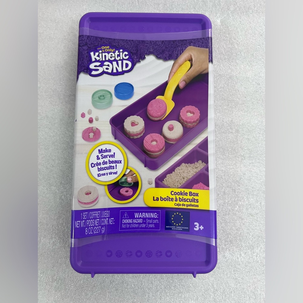 Kinetic Sand Cookie Box By Spin Master New Sealed Unopened